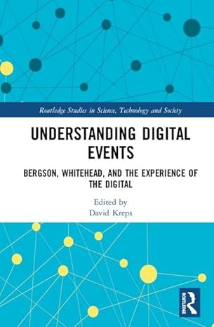 Cover of the book Understanding Digital Events, published by Routledge
